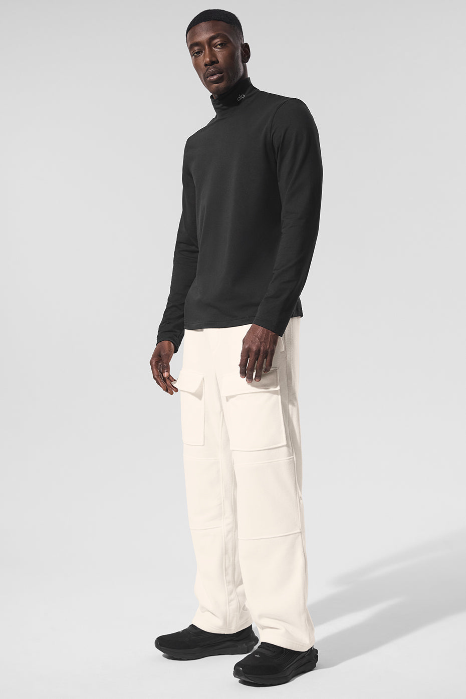 Conquer Reform Mock Neck Long Sleeve - Black - Image 4