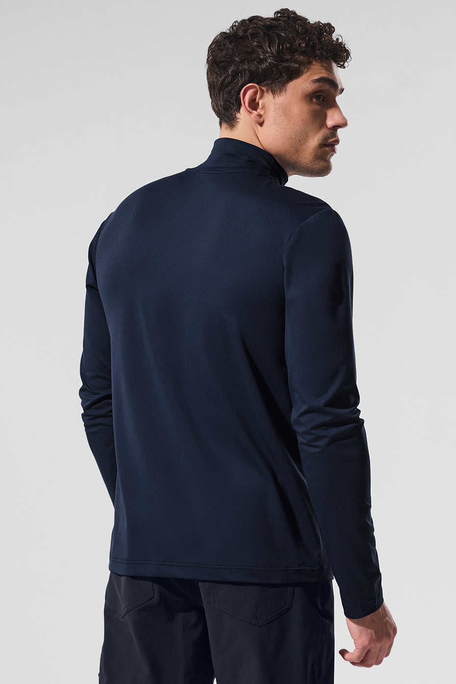 Conquer Reform Mock Neck Long Sleeve - Navy - Image 3