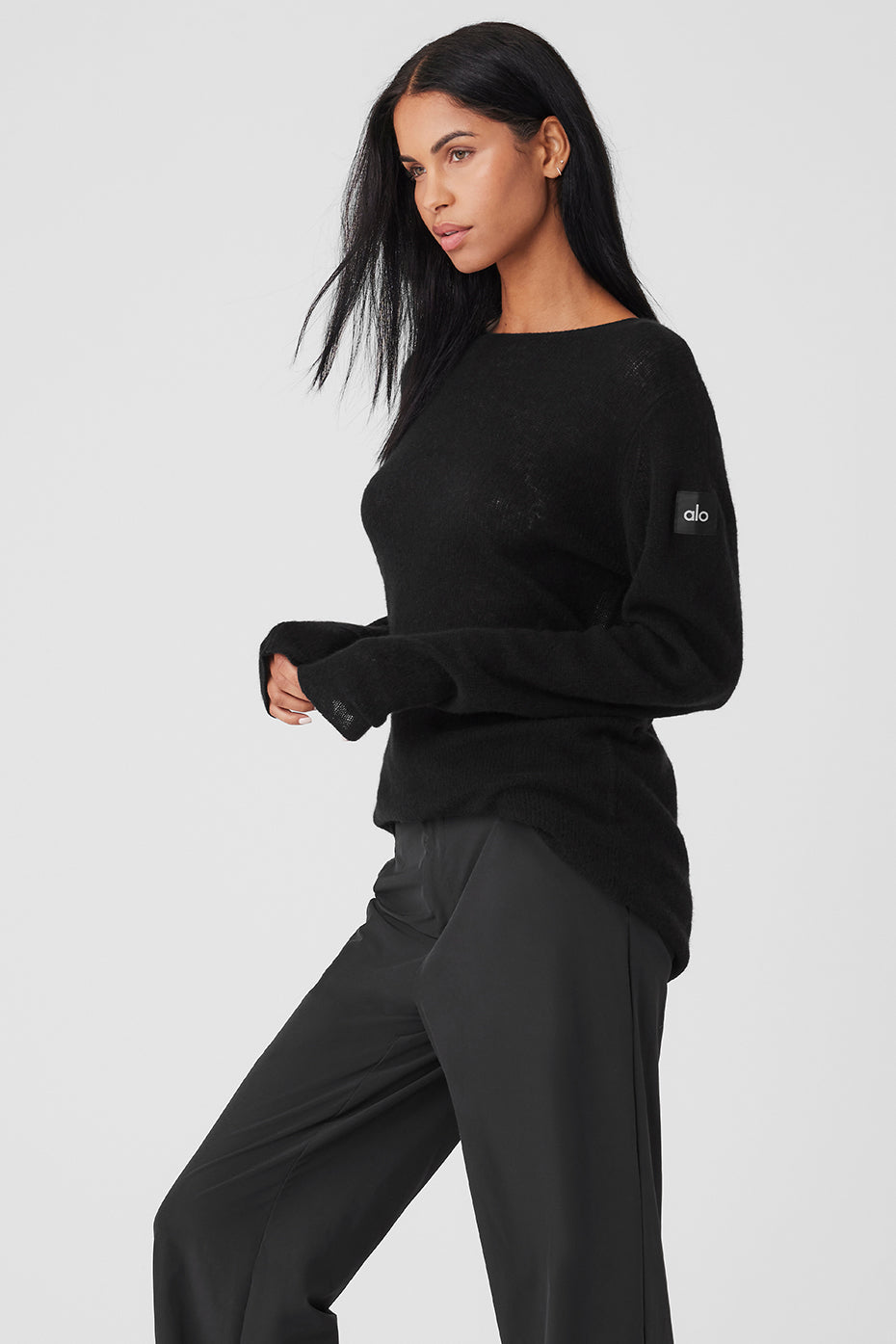 Cashmere Reform Long Sleeve - Black - Image 3