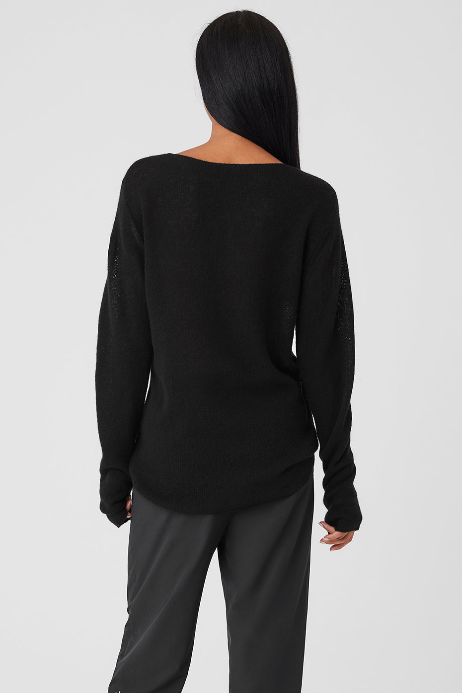 Cashmere Reform Long Sleeve - Black - Image 2
