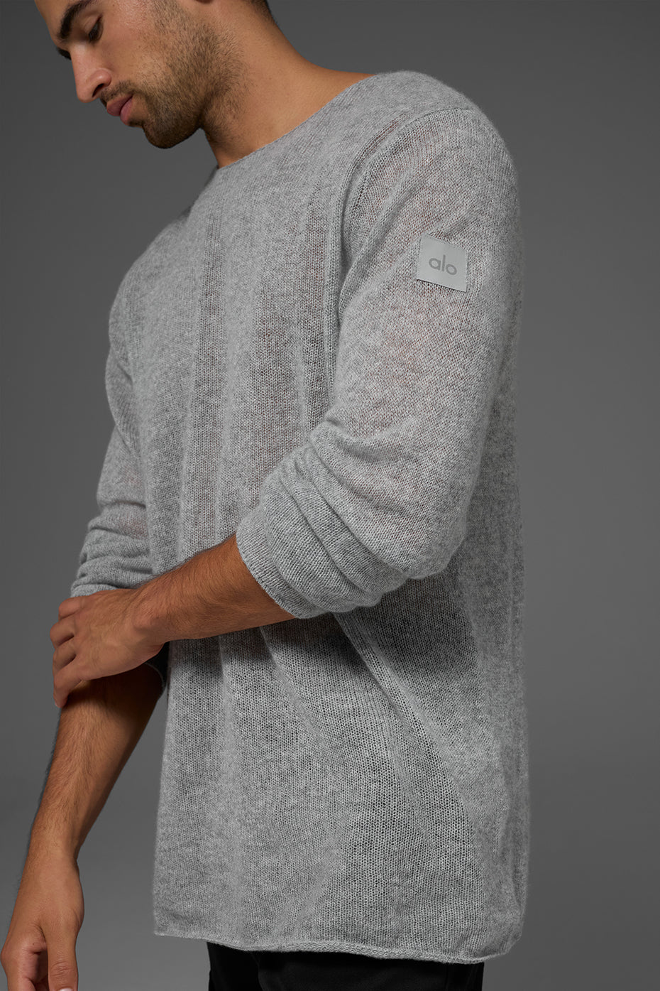Cashmere Reform Long Sleeve - Dove Grey Heather - Image 3