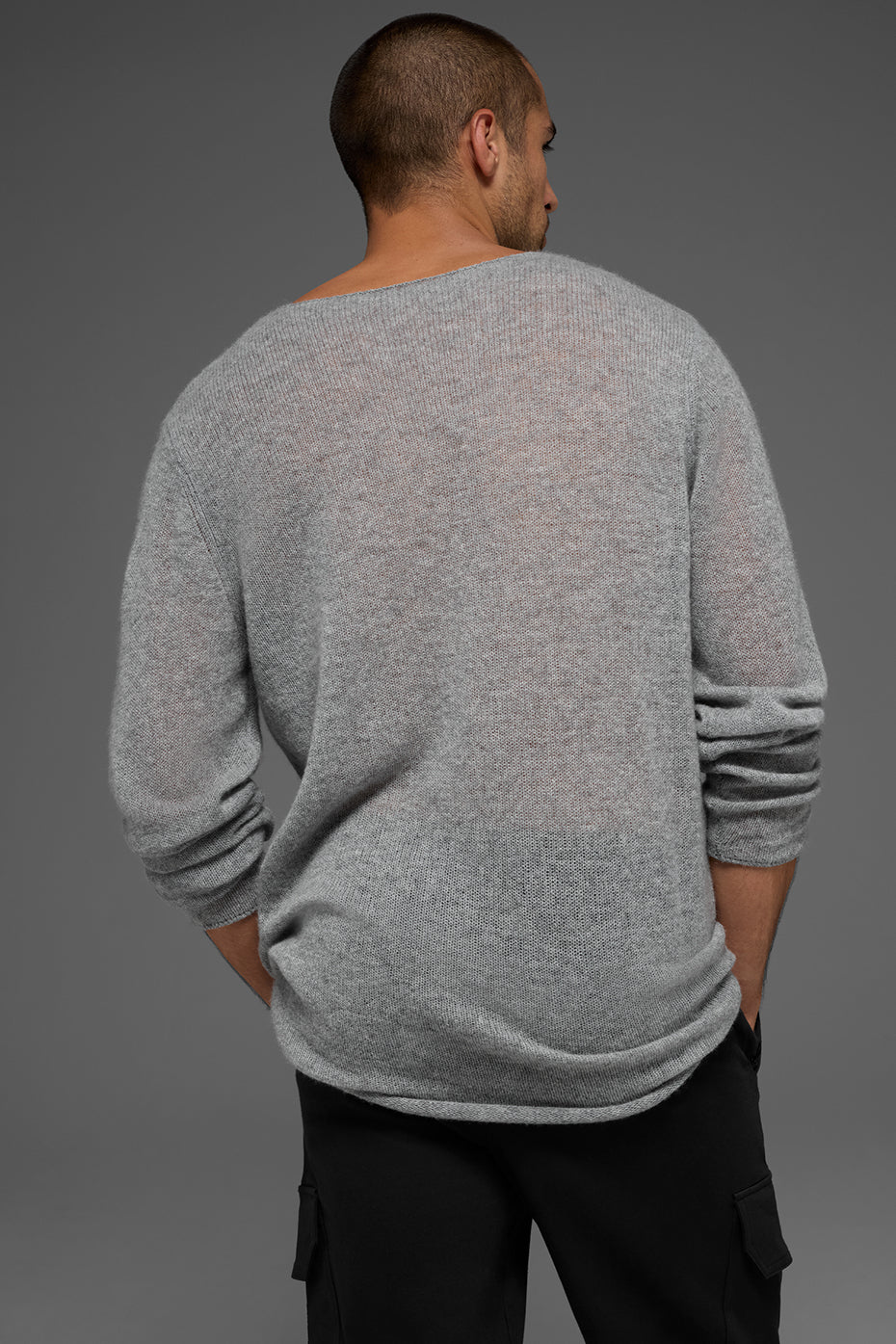 Cashmere Reform Long Sleeve - Dove Grey Heather - Image 2
