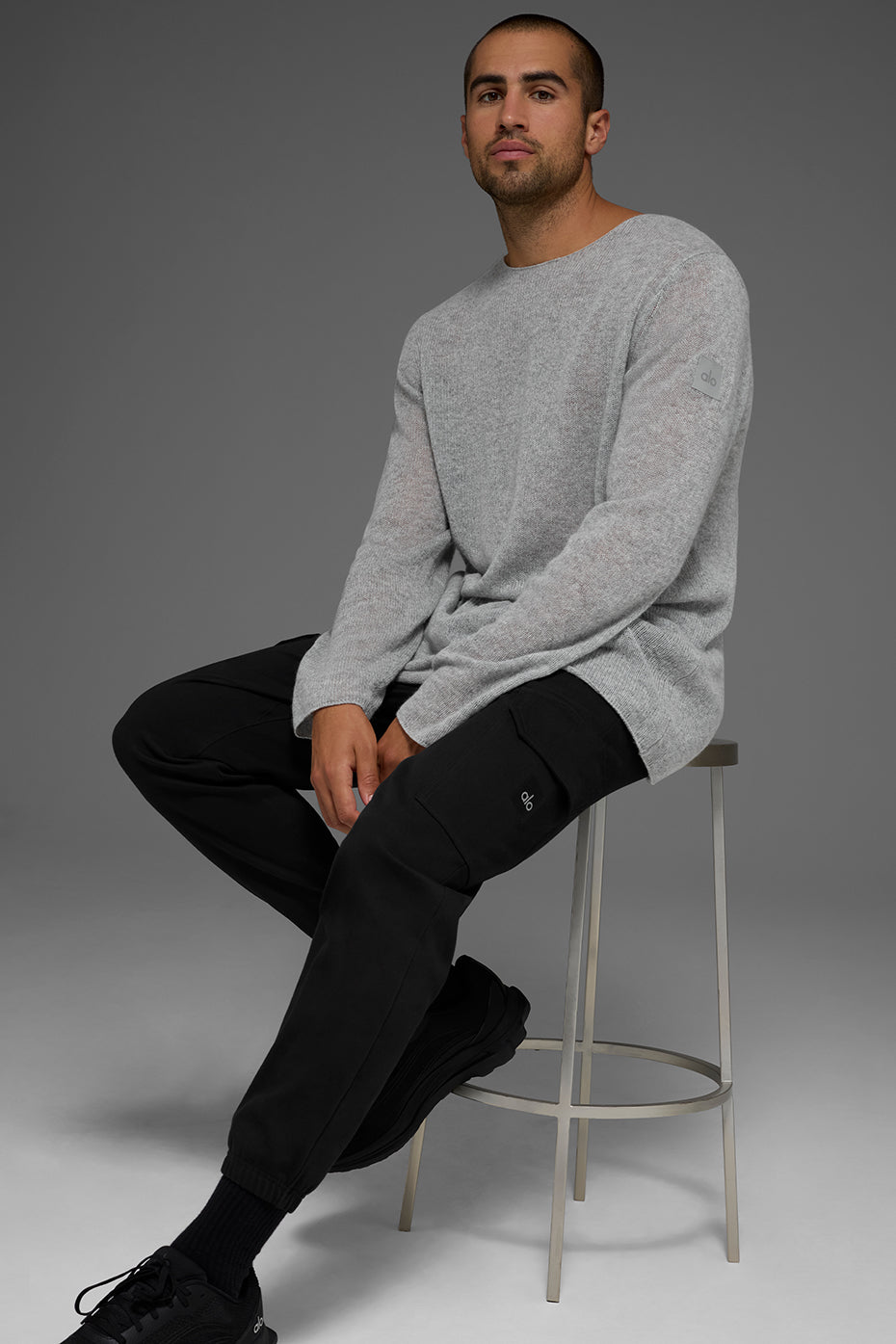 Cashmere Reform Long Sleeve - Dove Grey Heather - Image 4
