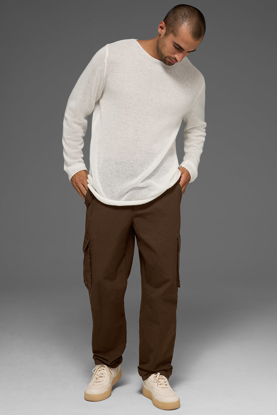 Cashmere Reform Long Sleeve - Ivory - Image 4