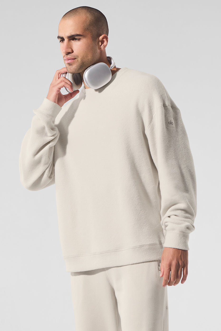 Triumph Restore Crew Neck Sweatshirt - Bone - Image 4