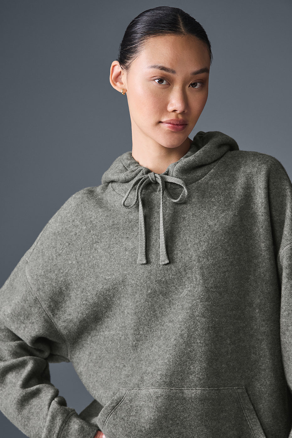 Triumph Restore Hoodie - Grey Triblend - Image 4