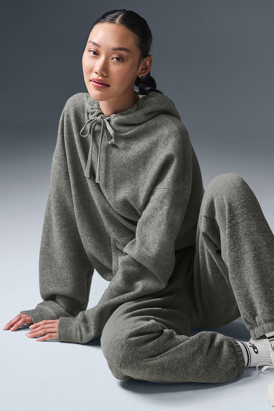 Triumph Restore Hoodie - Grey Triblend - Image 5