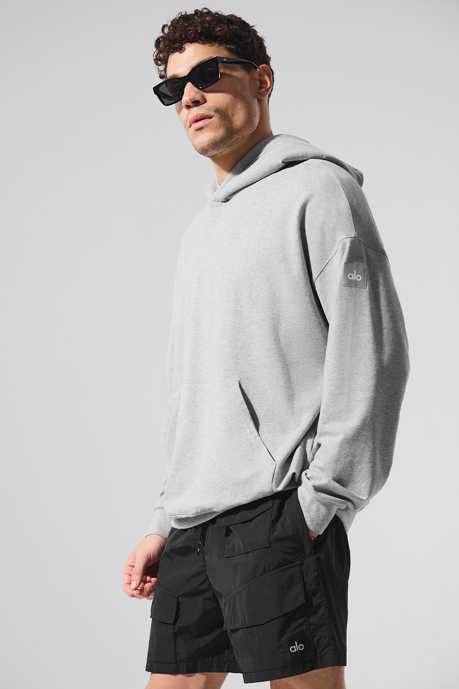 Double Take Hoodie - Athletic Heather Grey - Image 3