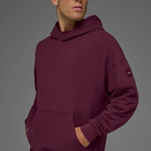 Double Take Hoodie - Burgundy