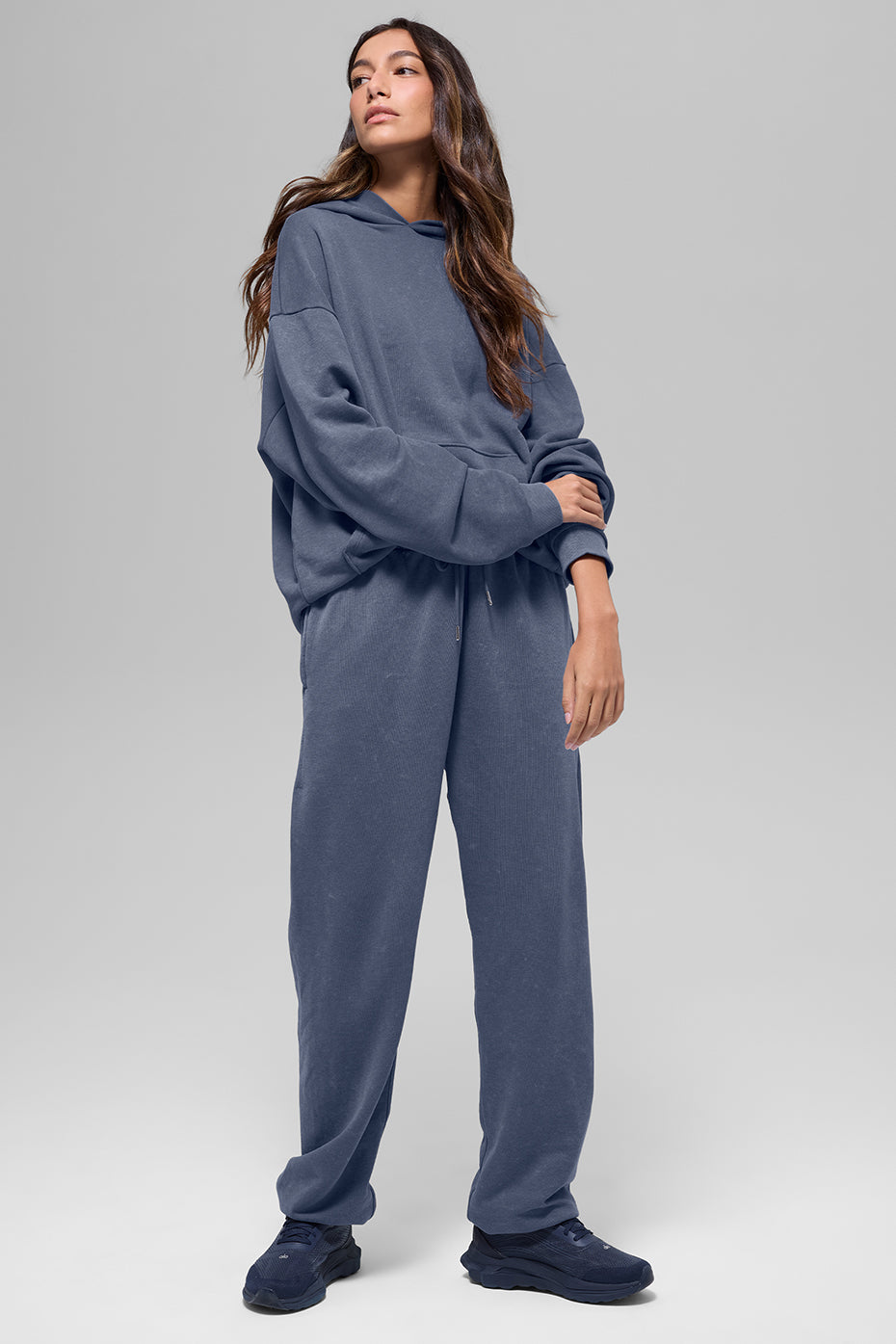 Chill Vintage Wash Hoodie - Bluestone Wash - Image 4