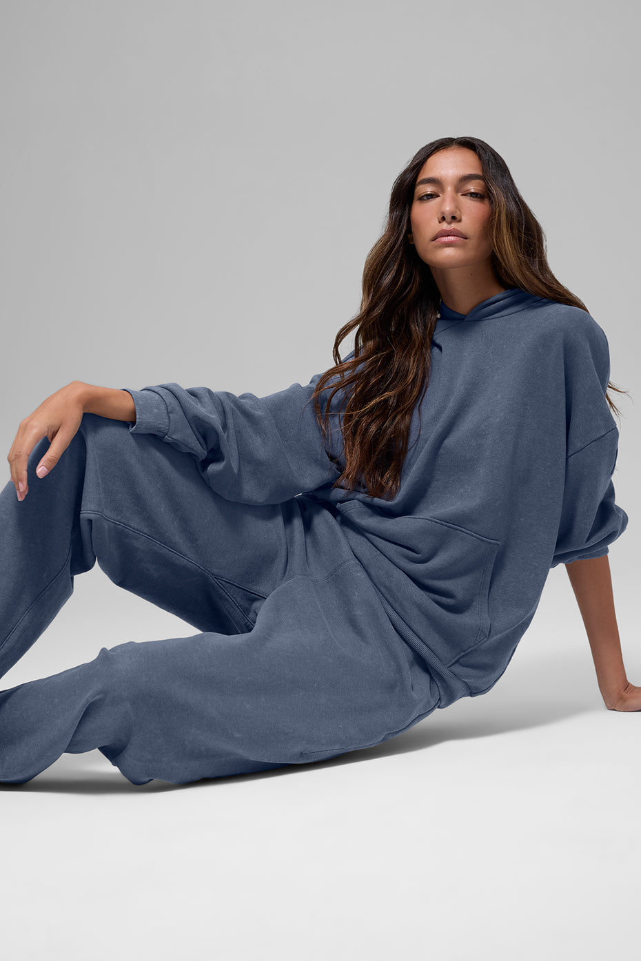 Chill Vintage Wash Hoodie - Bluestone Wash - Image 3