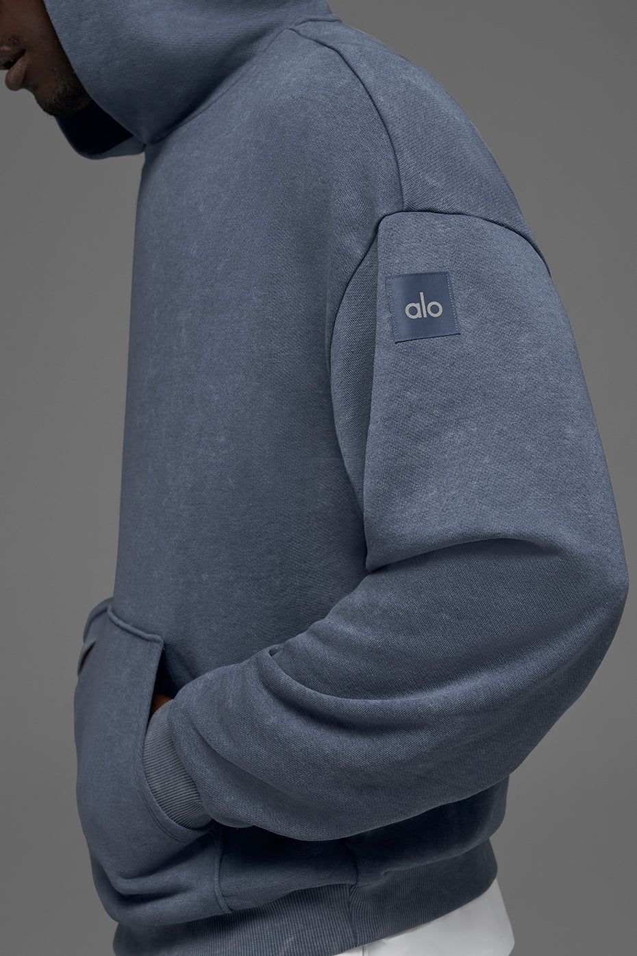 Chill Vintage Wash Hoodie - Bluestone Wash - Image 2