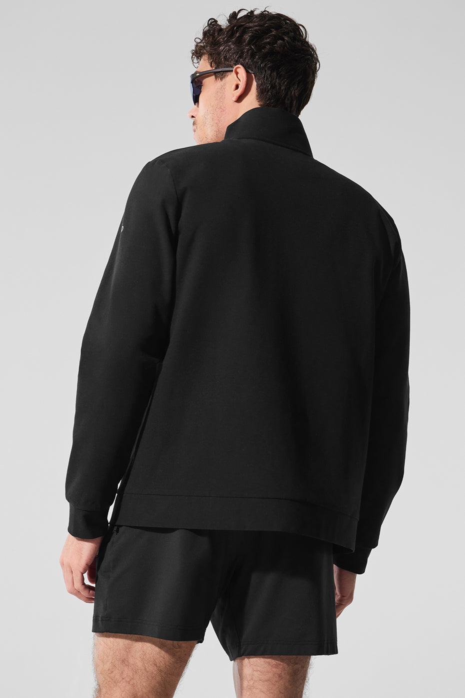 Conquer Max Mock Neck Full Zip - Black - Image 4