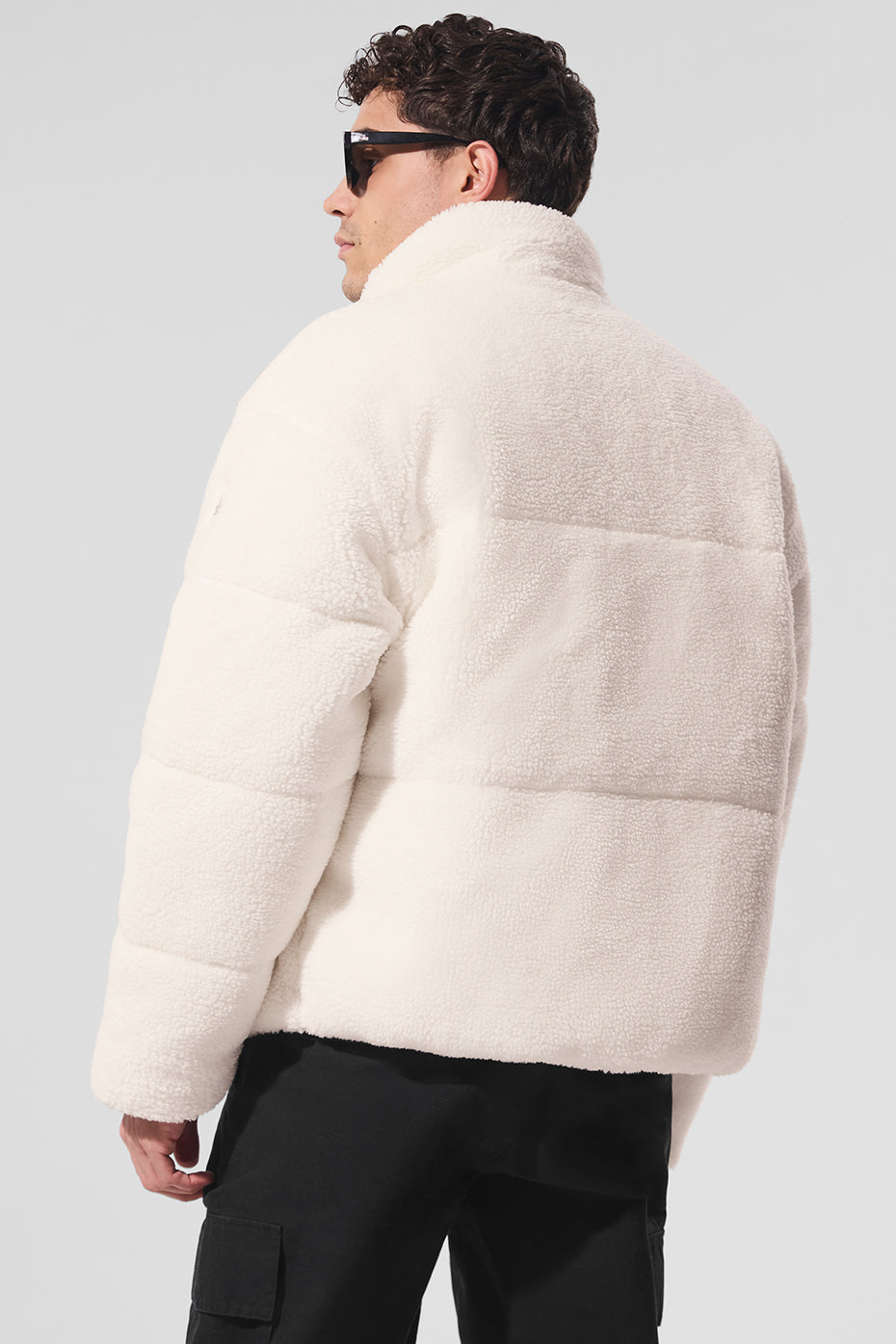 Sherpa Stage Puffer - Ivory - Image 4