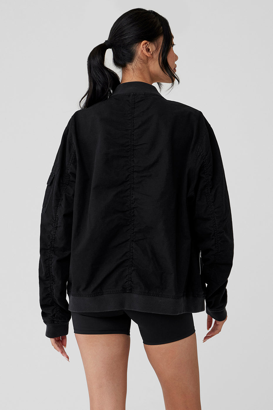Division Ripstop Bomber Jacket - Black - Image 2