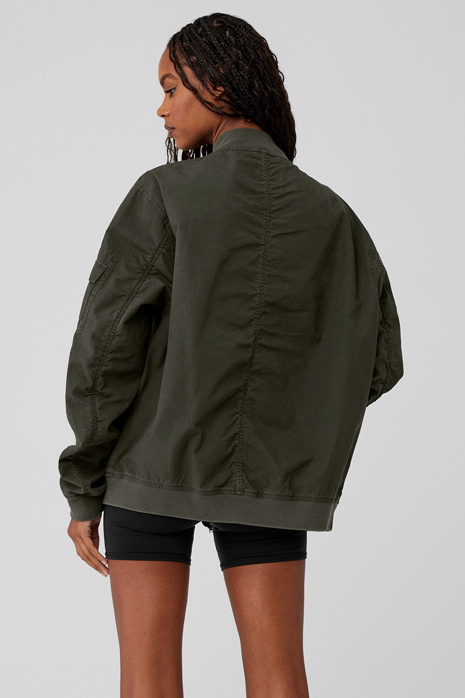 Division Ripstop Bomber Jacket - Stealth Green - Image 2