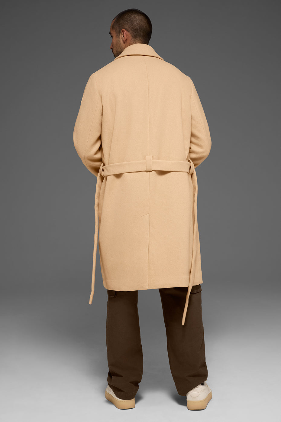 Wool Gameday Overcoat - Camel - Image 2