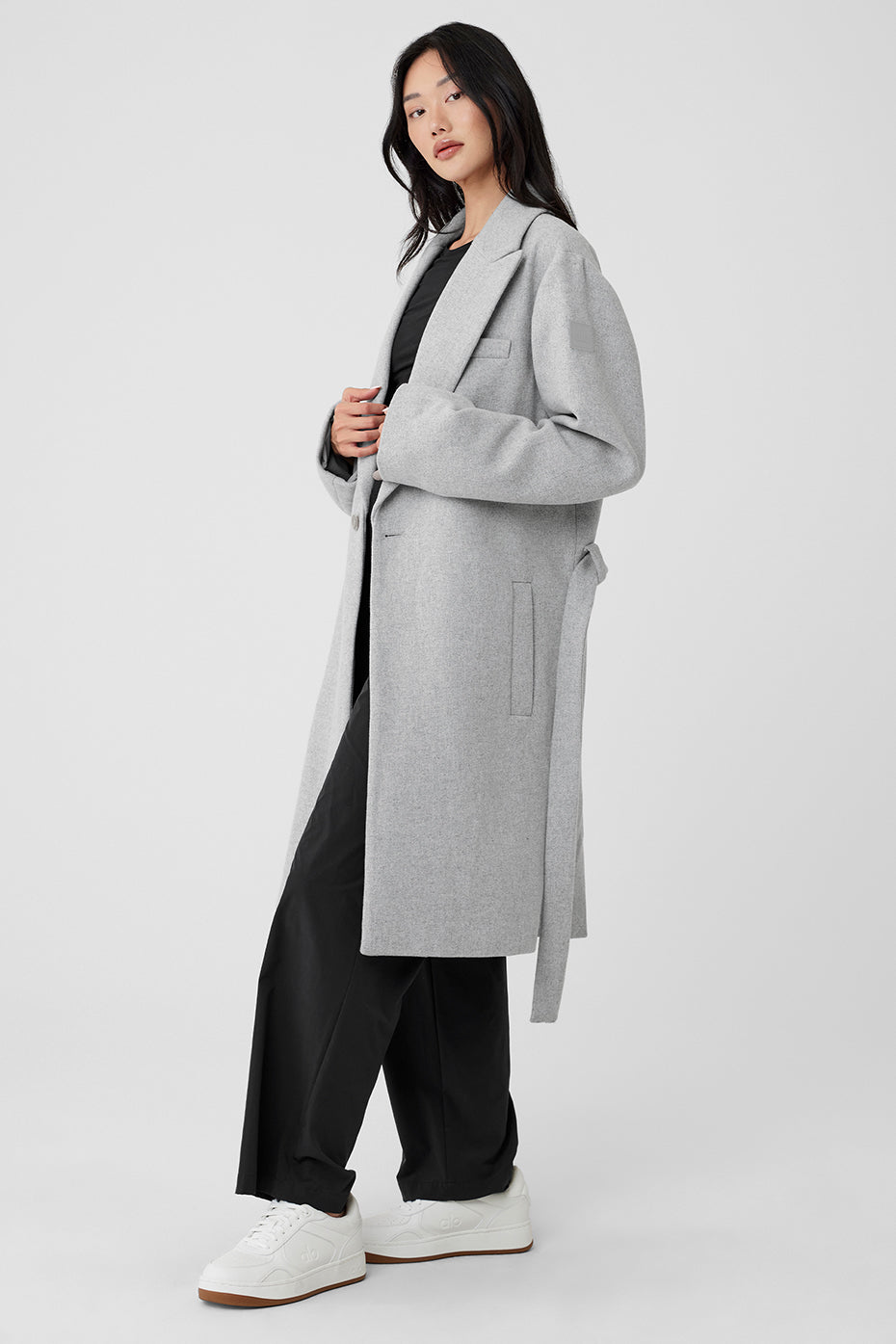 Wool Gameday Overcoat - Athletic Heather Grey - Image 3