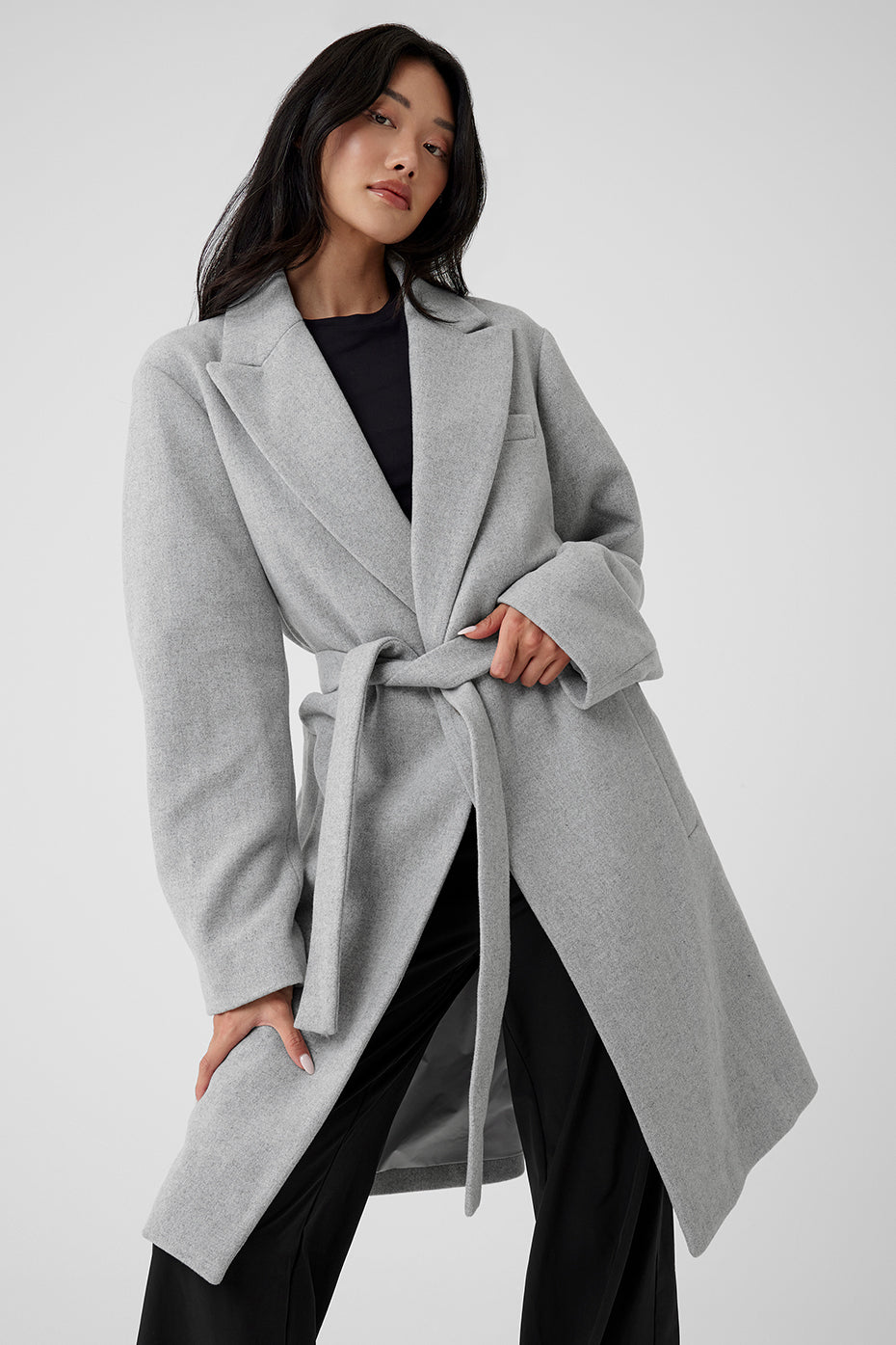 Wool Gameday Overcoat - Athletic Heather Grey - Image 5