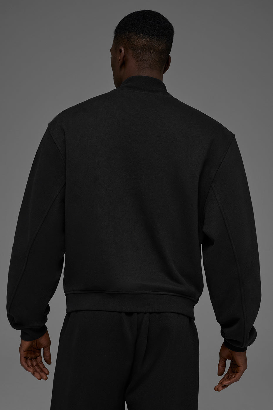 Renown Varsity Jacket - Black - Image 3