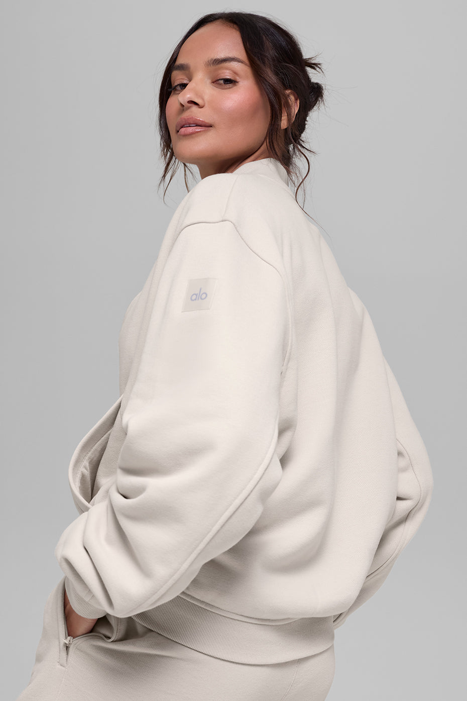 Renown Varsity Jacket - Bone - Image 2