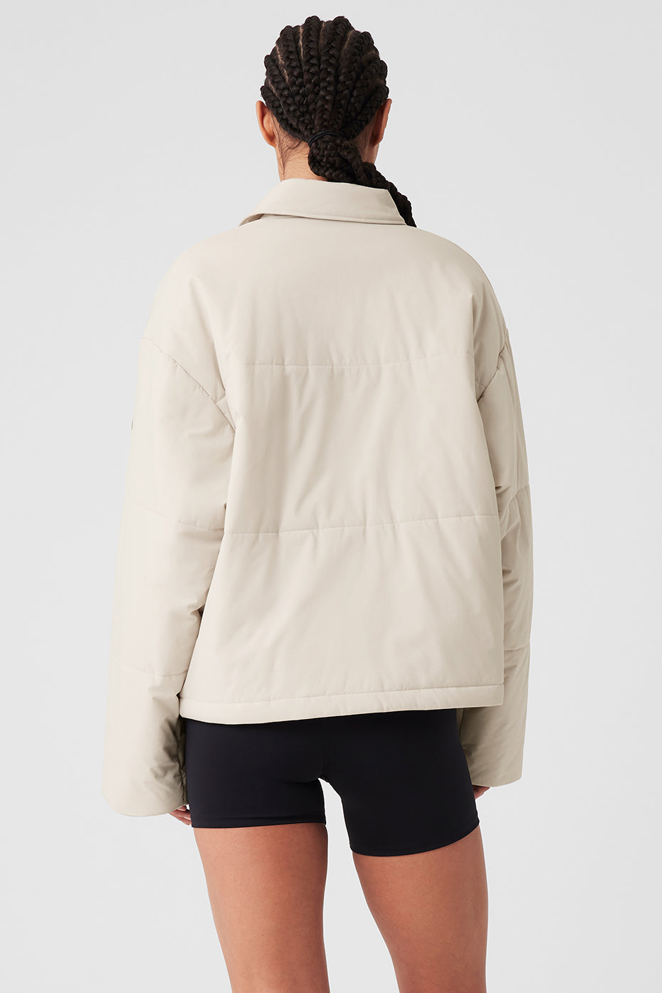 Voyage Utility Cargo Jacket - Bone - Image 2