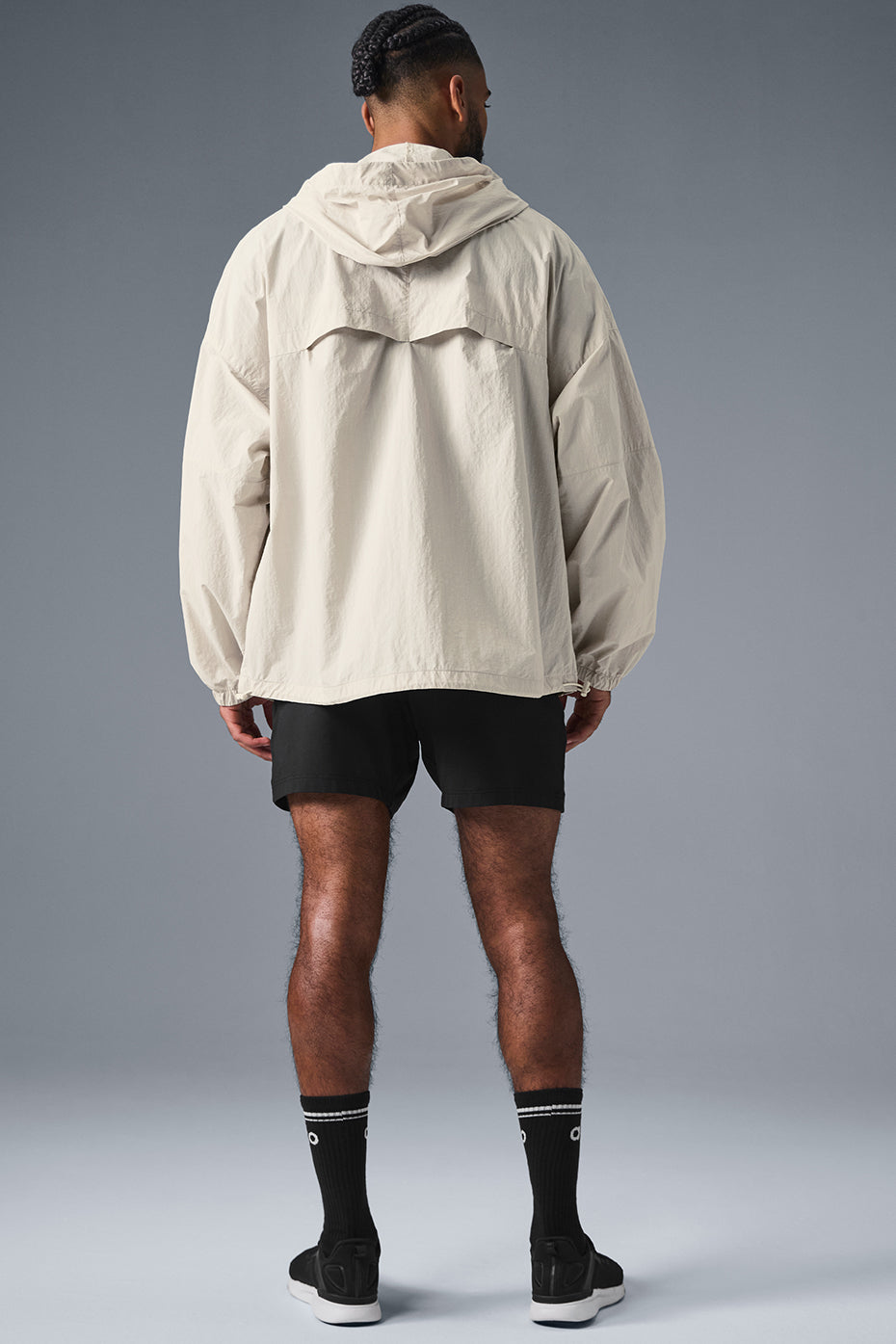 Vantage Nylon Ripstop Track Jacket - Bone - Image 2