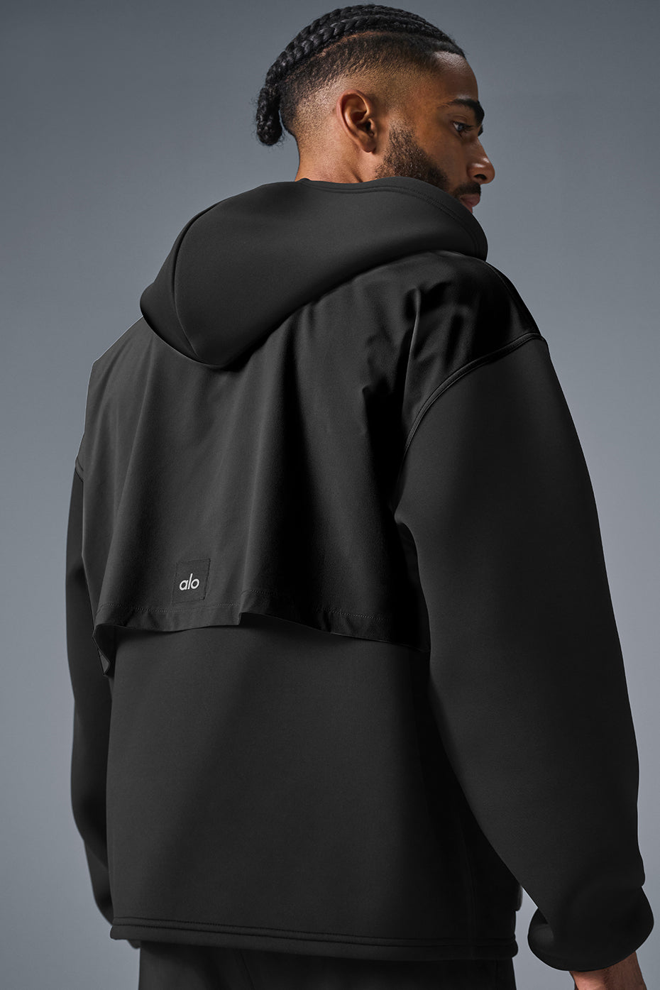 Technical Form Cargo Jacket - Black - Image 2