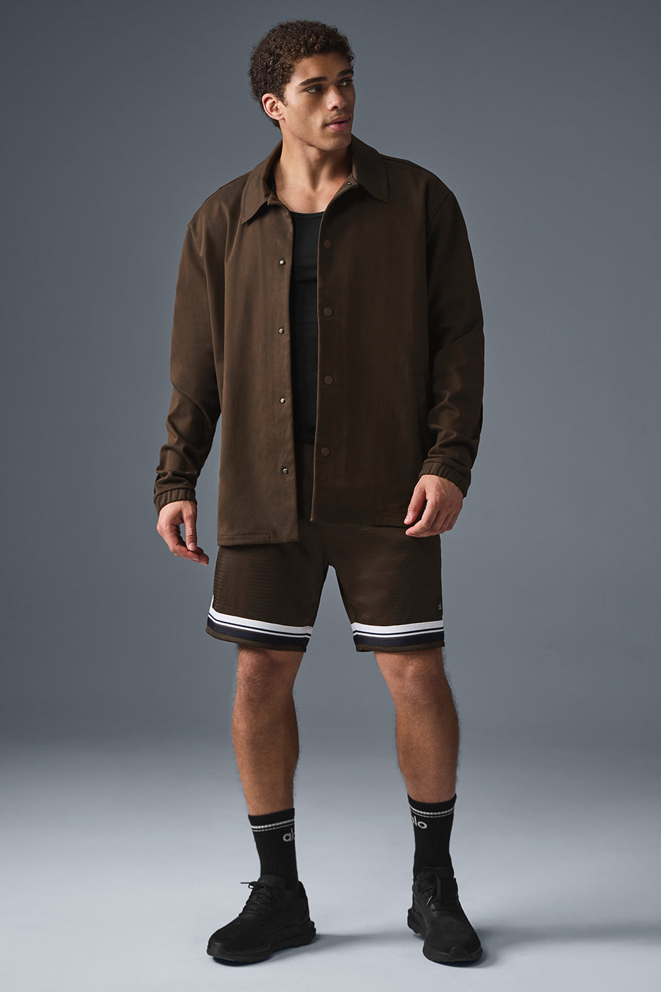 Edition Sueded Jacket - Espresso - Image 5