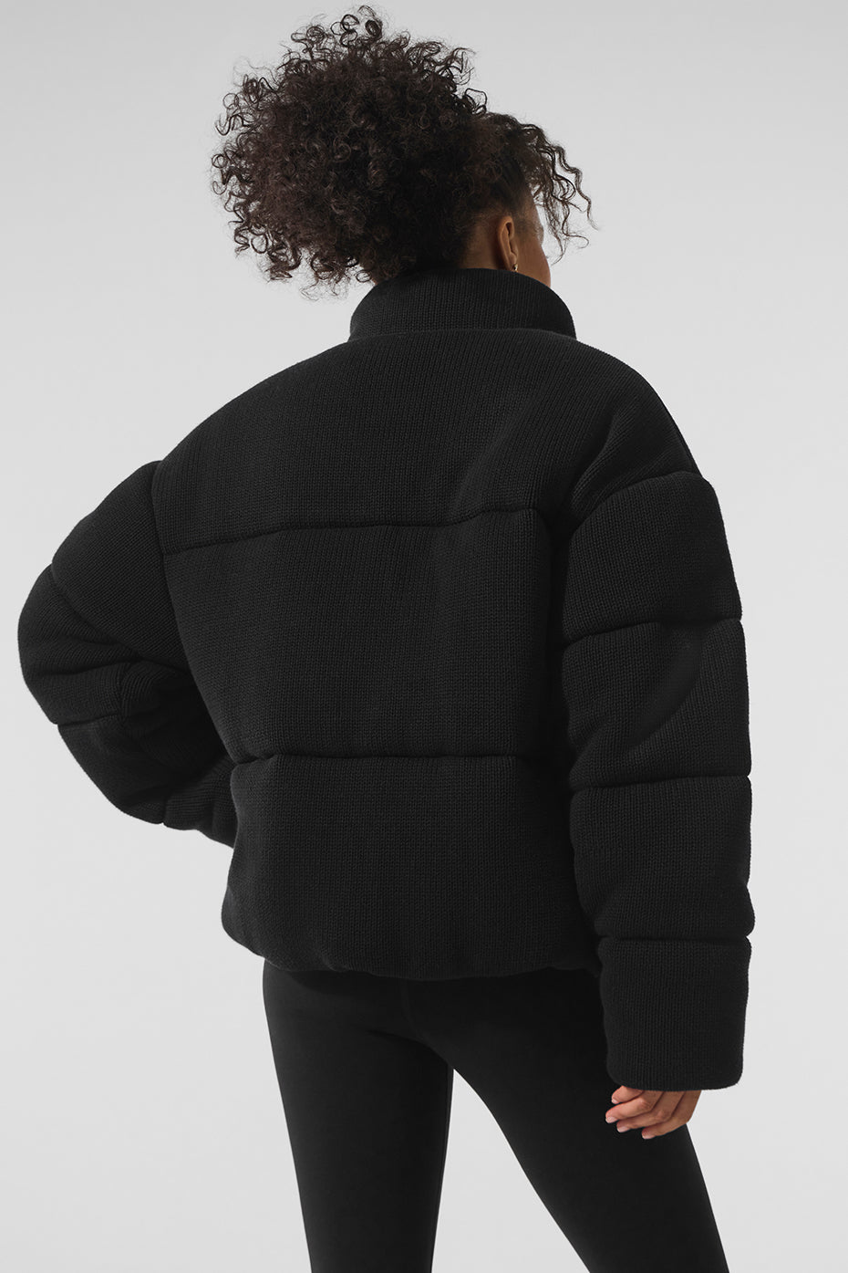 Stage Sweater Puffer - Black - Image 4