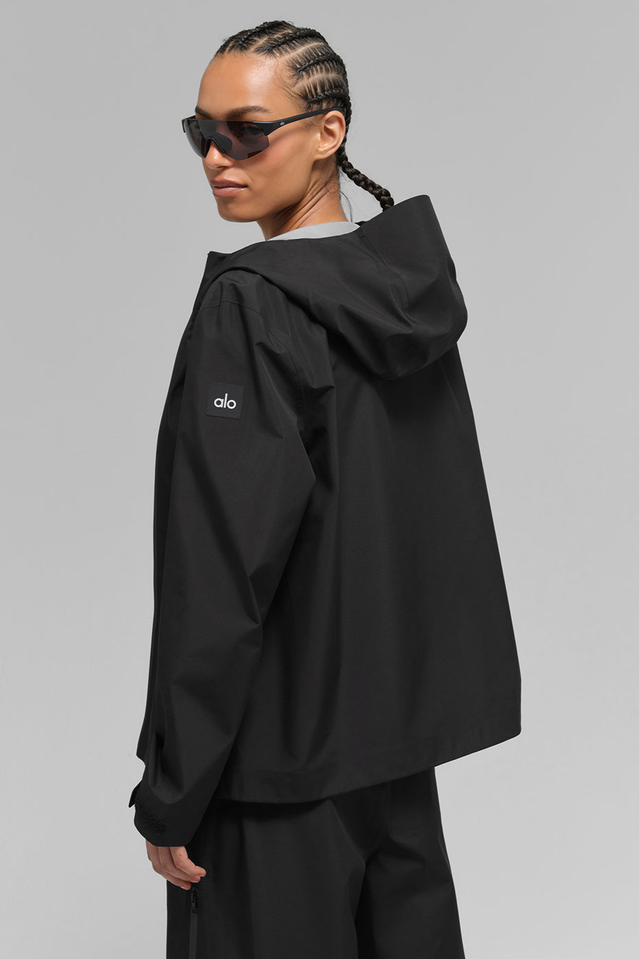Alpha Shell Jacket - Black - Image 3