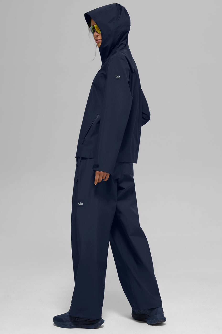 Alpha Shell Jacket - Navy - Image 4