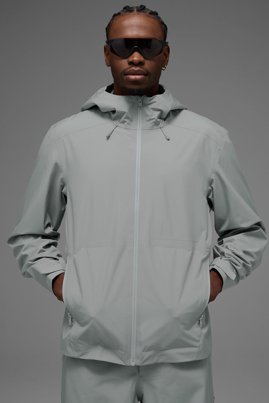 Alpha Shell Jacket - Lunar Grey - Image 3