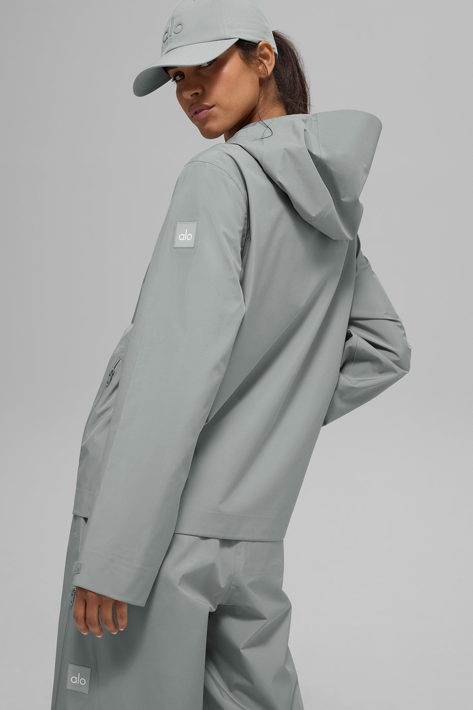 Alpha Shell Jacket - Lunar Grey - Image 3