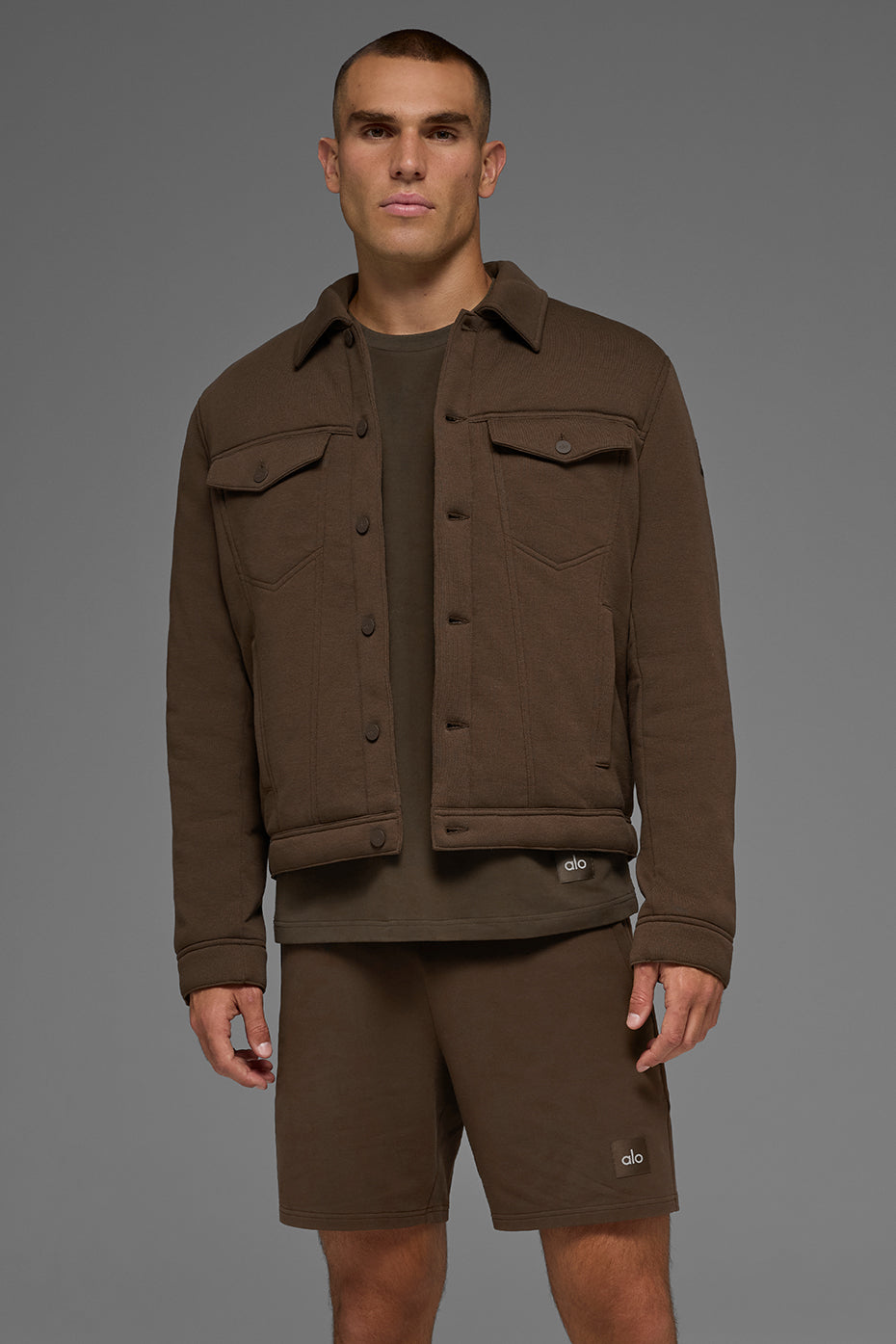 Ease Trucker Jacket - Espresso - Image 3