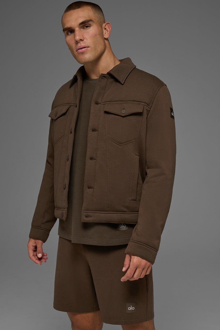 Ease Trucker Jacket - Espresso - Image 6