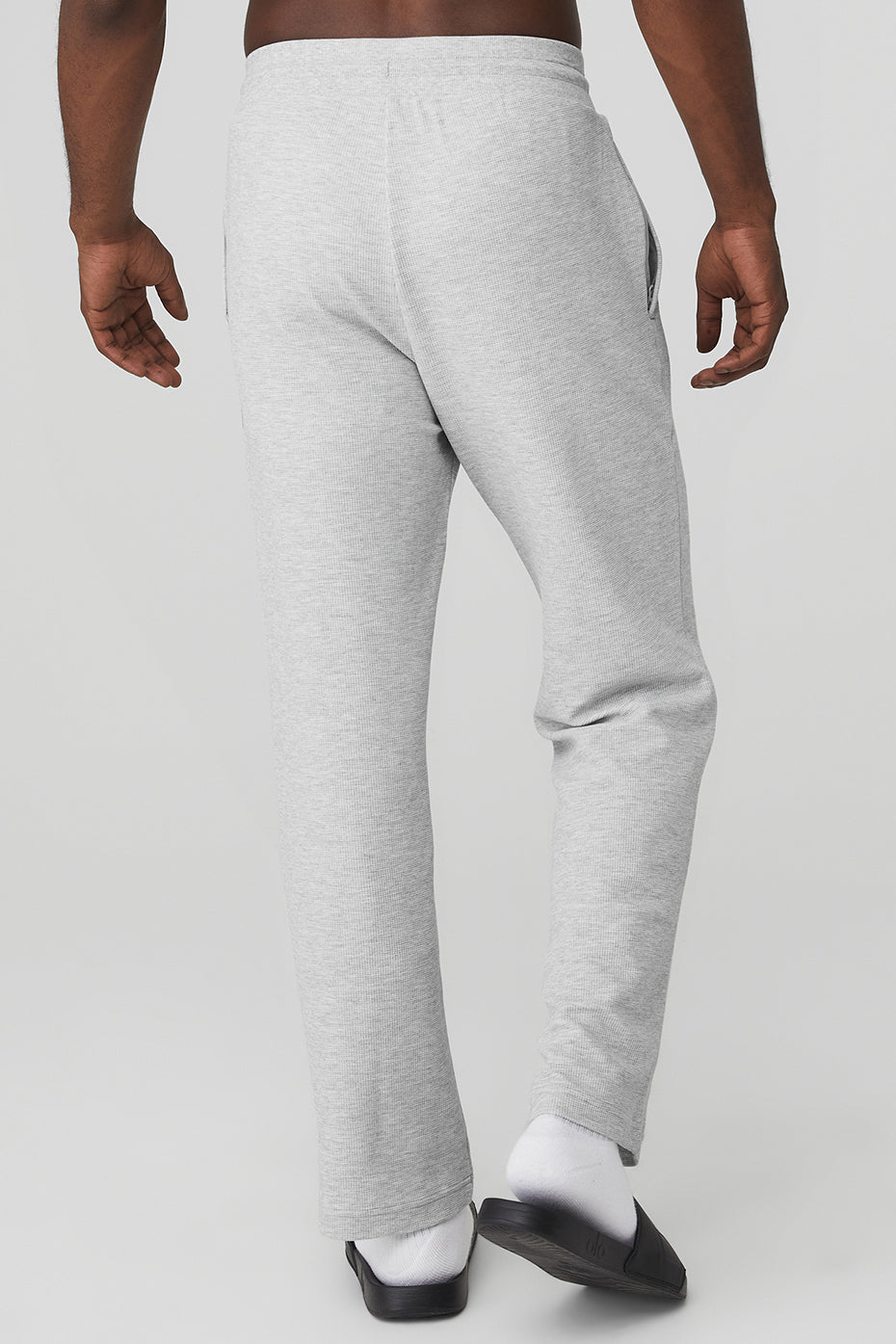 Micro Waffle Fast Break Sweatpant - Athletic Heather Grey - Image 2