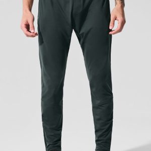 Conquer React Performance Pant - Charcoal Green