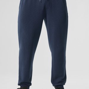 Micro Waffle Fast Break Jogger - Navy