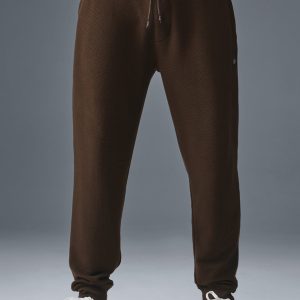 Micro Waffle Fast Break Jogger - Espresso