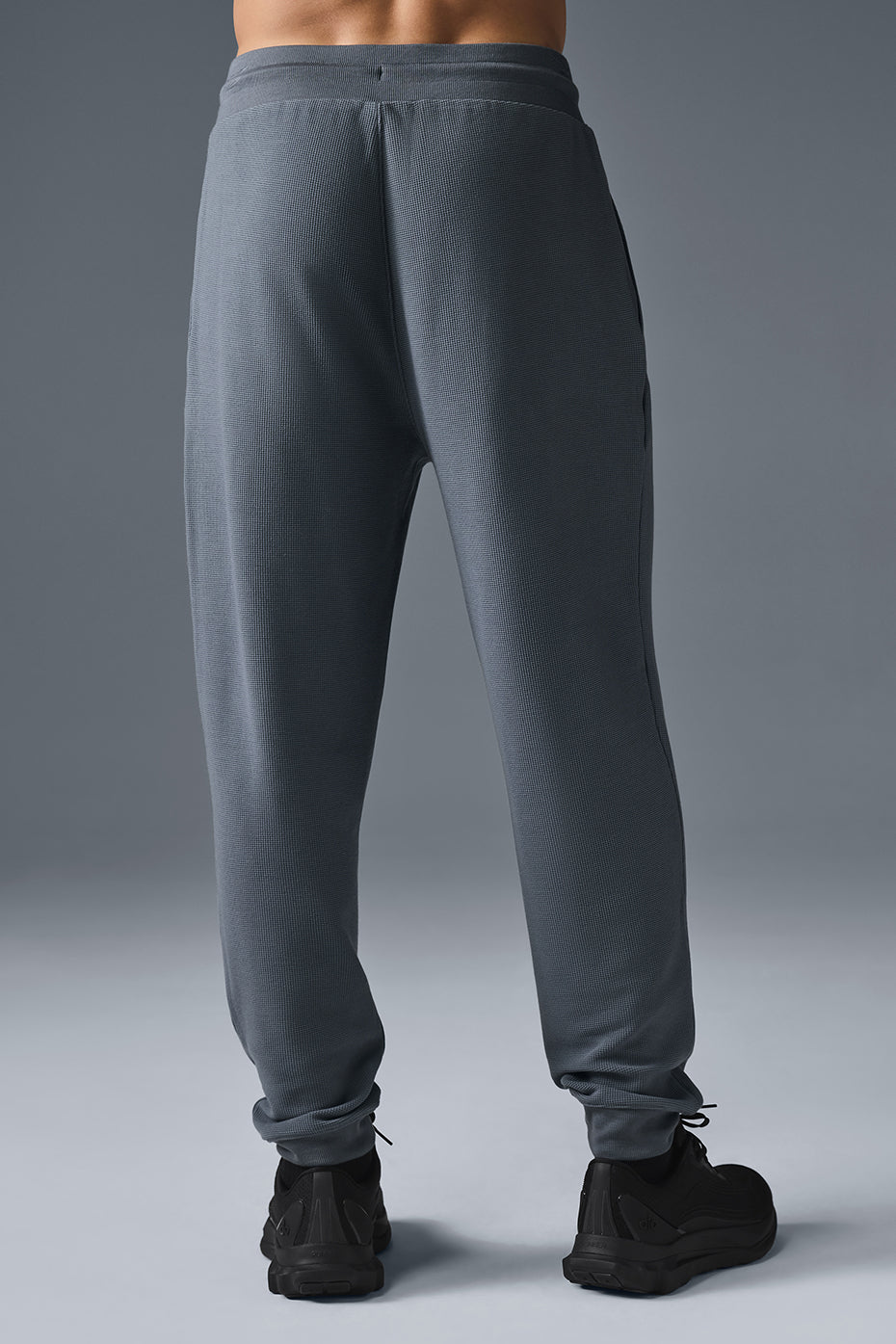 Micro Waffle Fast Break Jogger - Steel Grey - Image 2