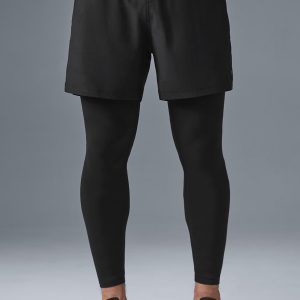 5 Revival 2-in-1 Pant - Black/Black