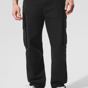 Cargo Ripstop Trouser - Black