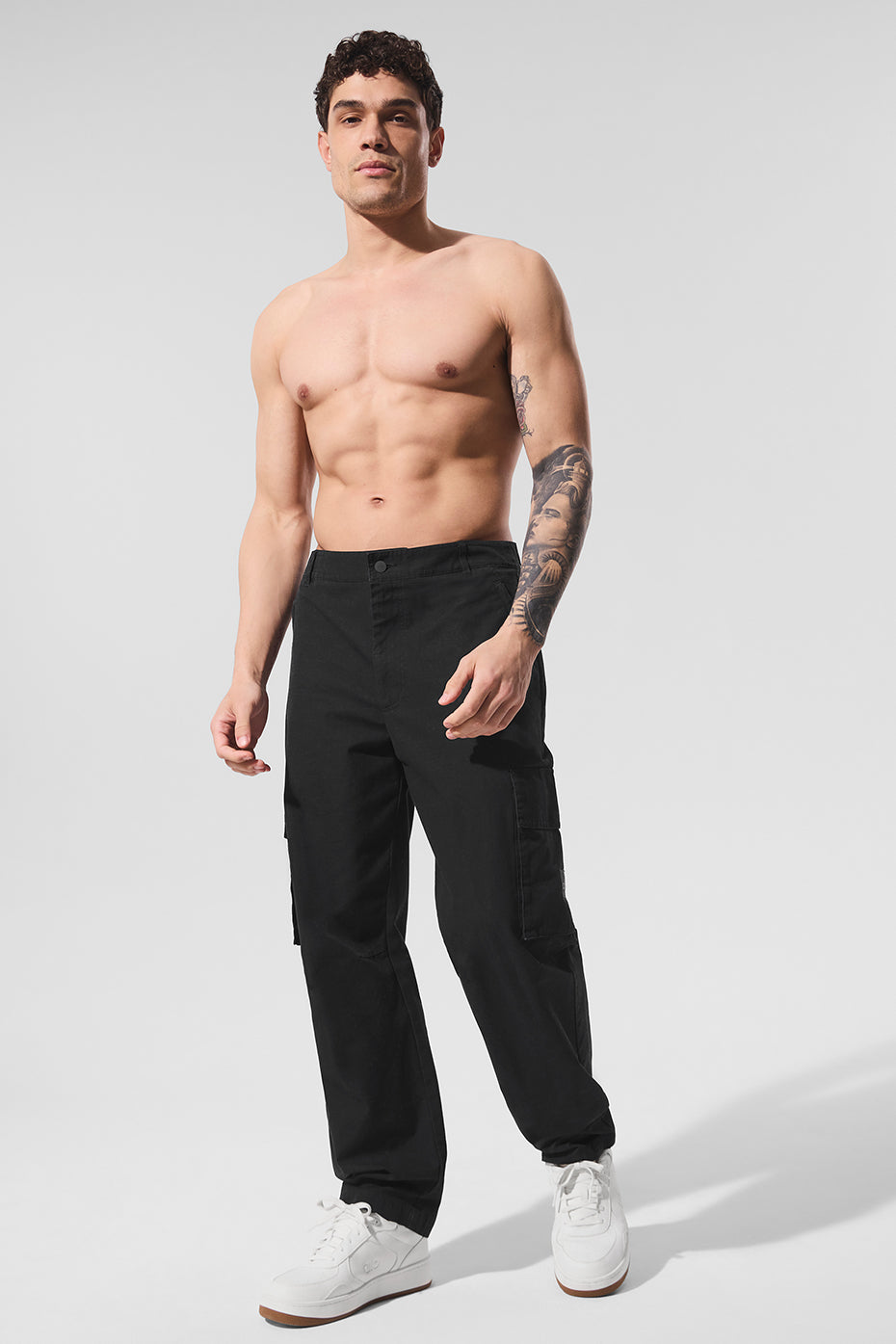 Cargo Ripstop Trouser - Black - Image 4