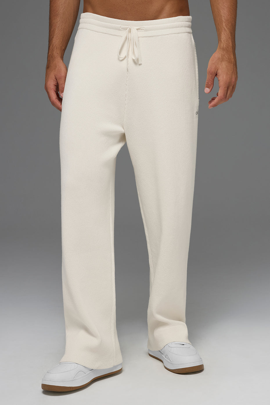 Scholar Straight Leg Sweatpant - Ivory - Image 3