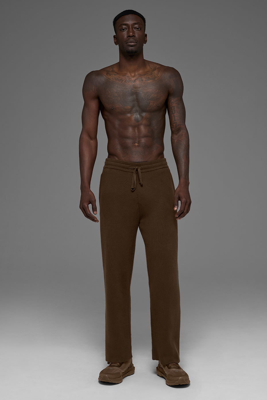 Scholar Straight Leg Sweatpant - Espresso - Image 6