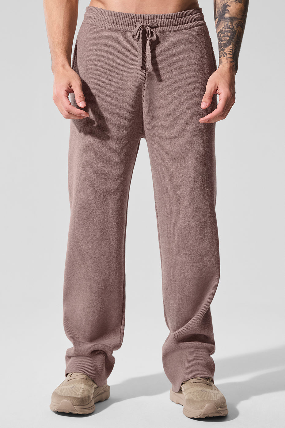 Scholar Straight Leg Sweatpant - Mushroom Heather