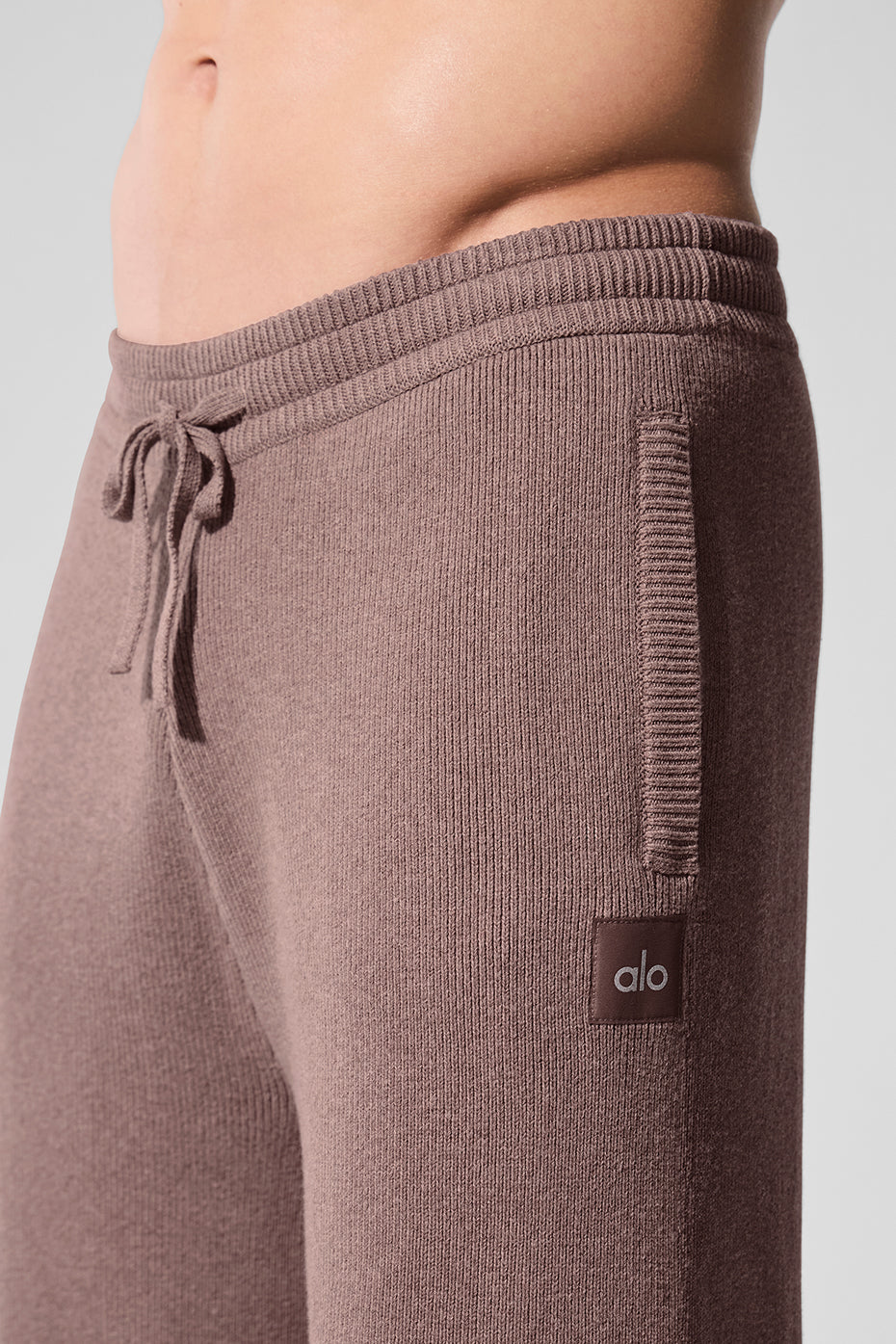 Scholar Straight Leg Sweatpant - Mushroom Heather - Image 4