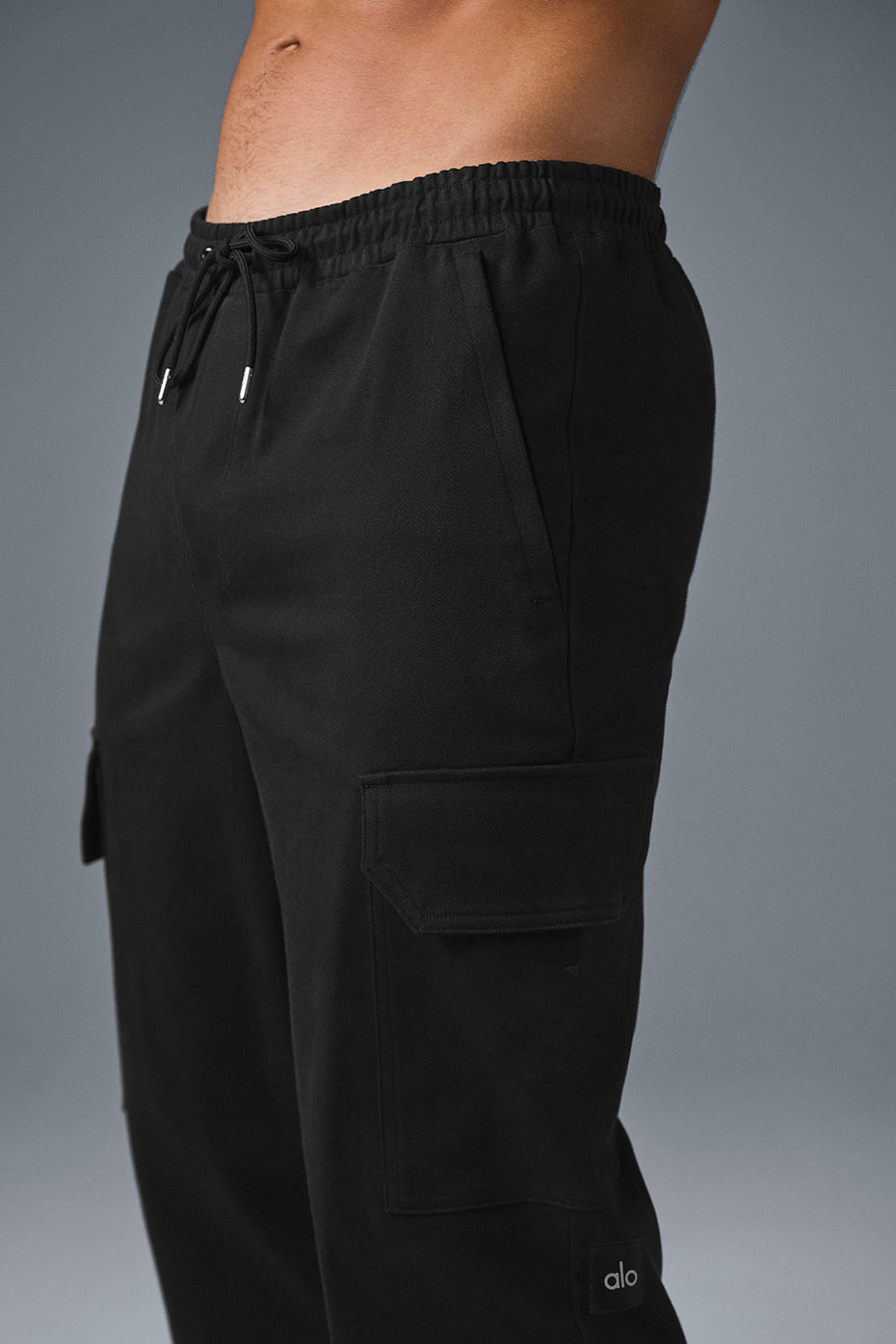 Edition Sueded Jogger - Black - Image 3