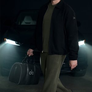 Domain Rib Knit Sweatpant - Green Olive